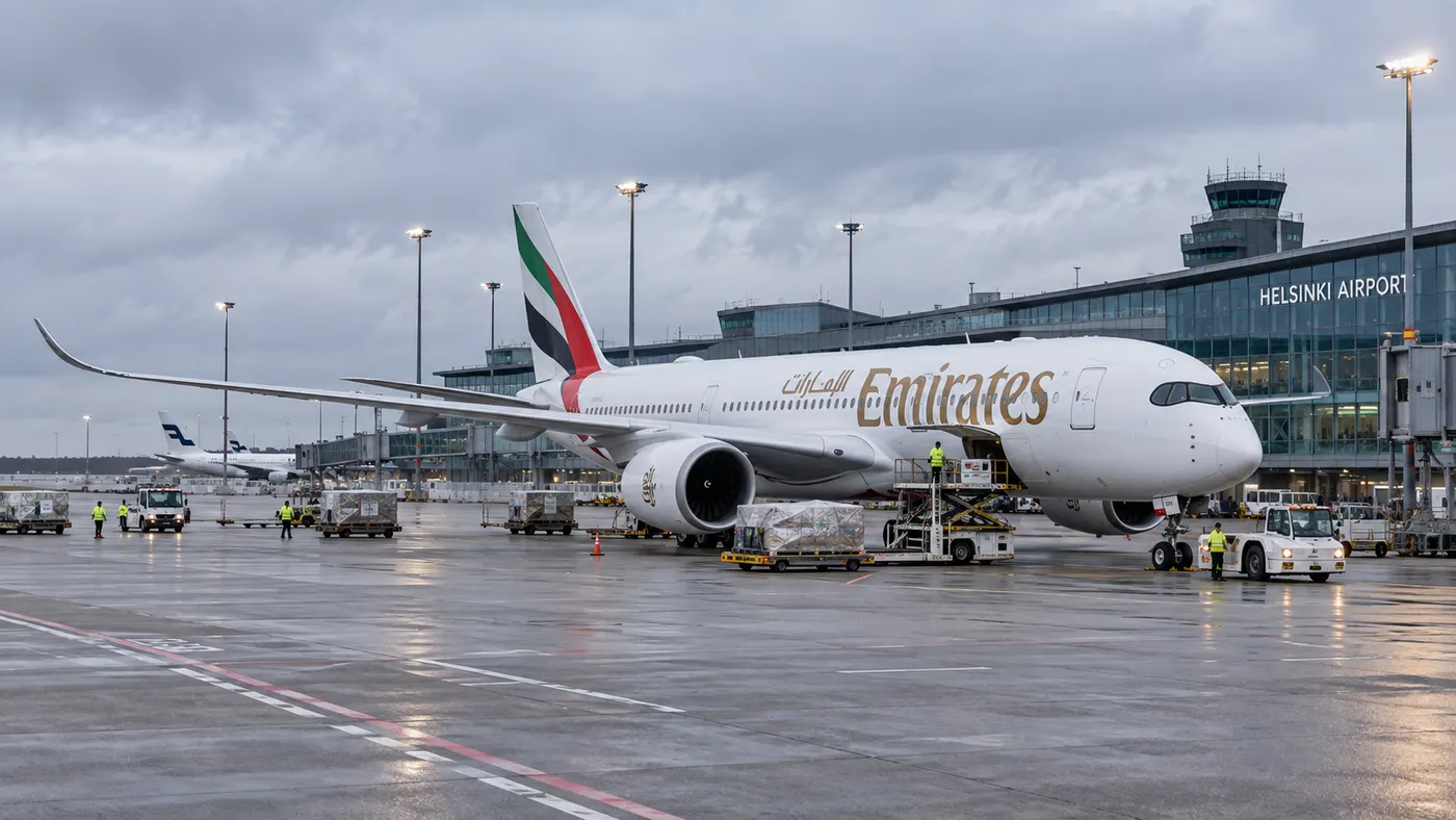 Emirates Will Launch Daily Nonstop Dubai–Helsinki Flights on October 1