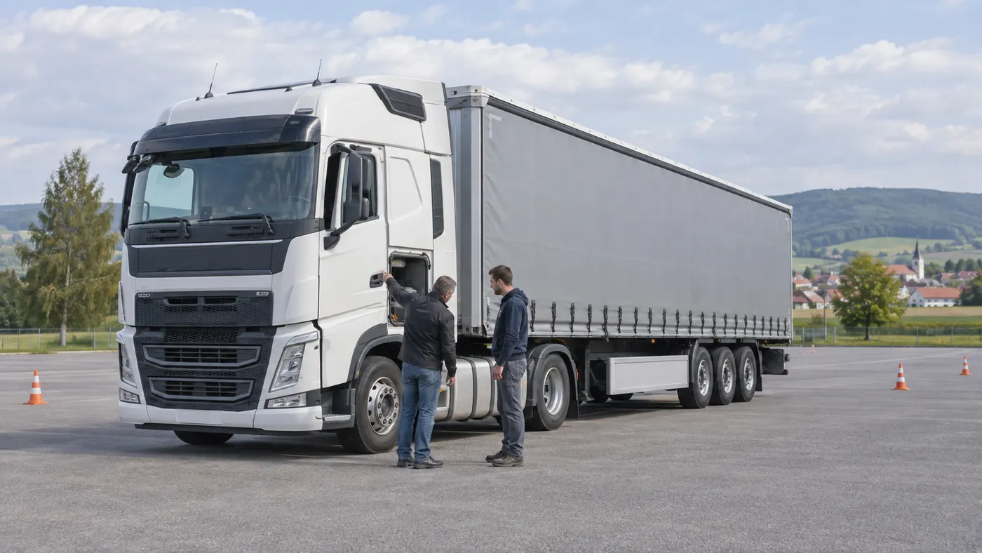 Zkoušky pro řidiče kamionů se mění: Česko zavádí modernější otázky v autoškolách