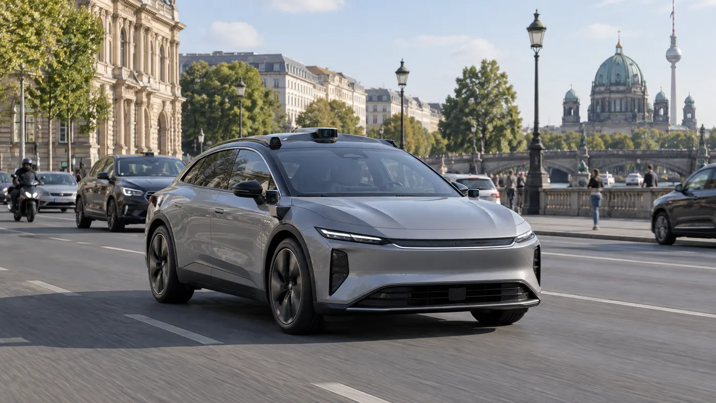 Bolt и Lucid готовят 25 000 беспилотных такси для городов Европы