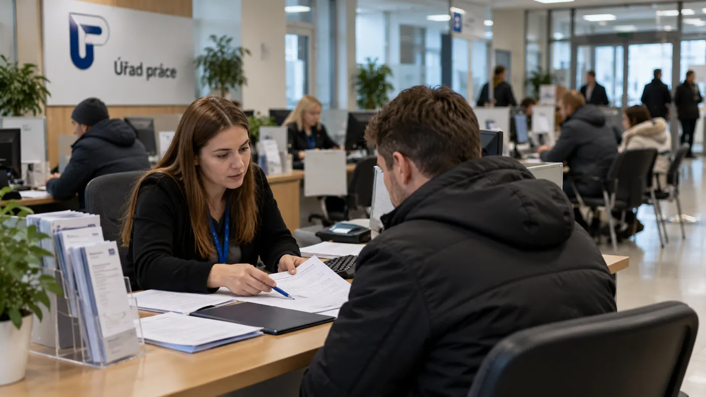 Evidence na Úřadu práce 2026: registrace přes Jendu a potřebné doklady